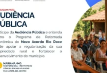 Audiência Pública em Mariana debate regularização Fundiária no Acordo do Rio Doce